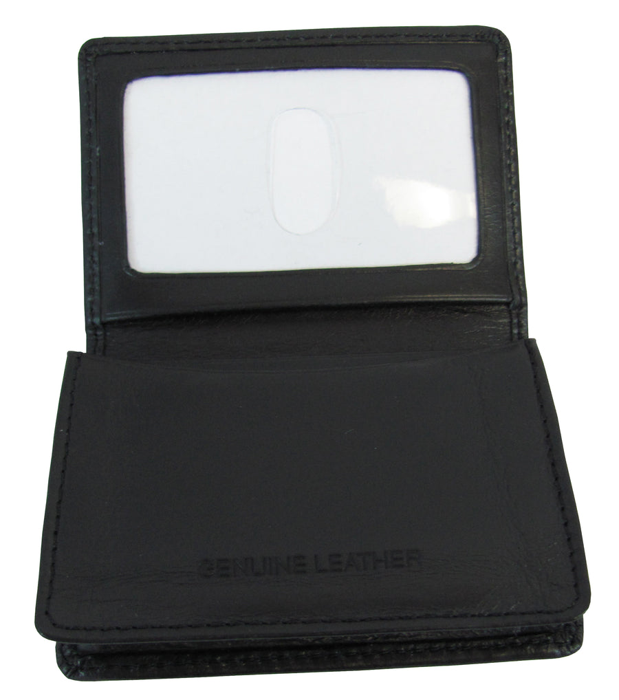 Leather ID and Business Card Holder (#521-02)