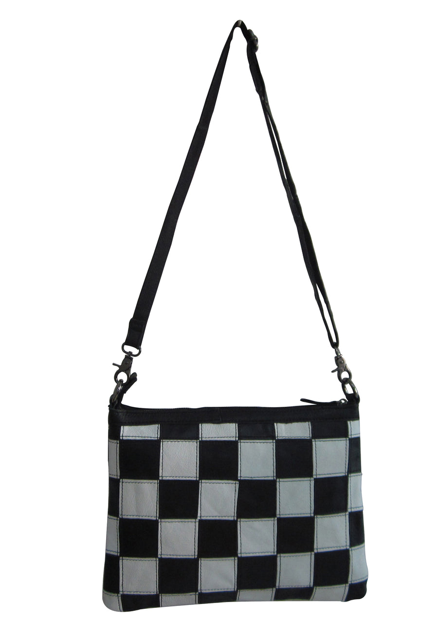Amerileather Zigzagger Shoulder Bag (#535-079)