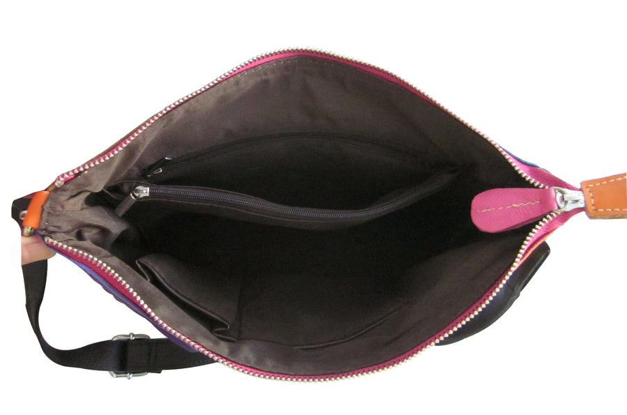 Amerileather Zigzagger Shoulder Bag (#535-079)