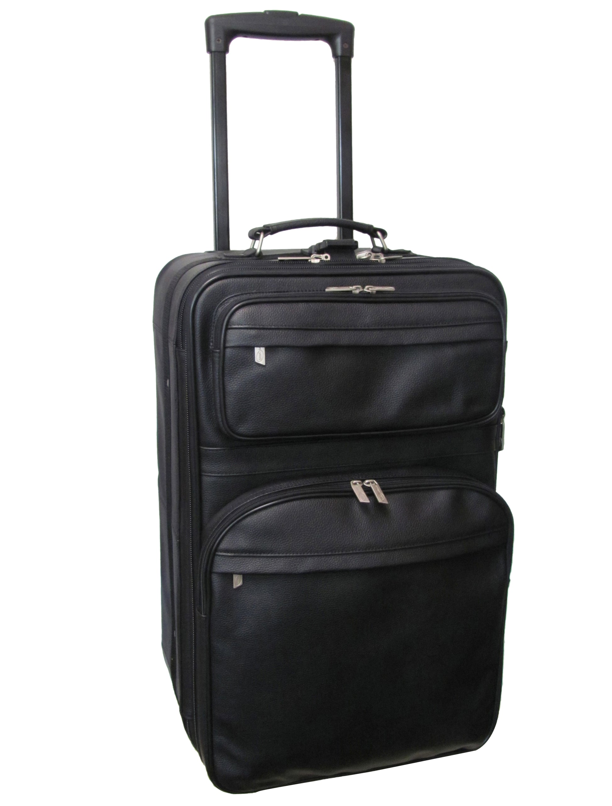 Amerileather Double Slip-in Executive Briefcase in Black Color Amerileather Double Slip-in Executive Briefcase in Black Color
