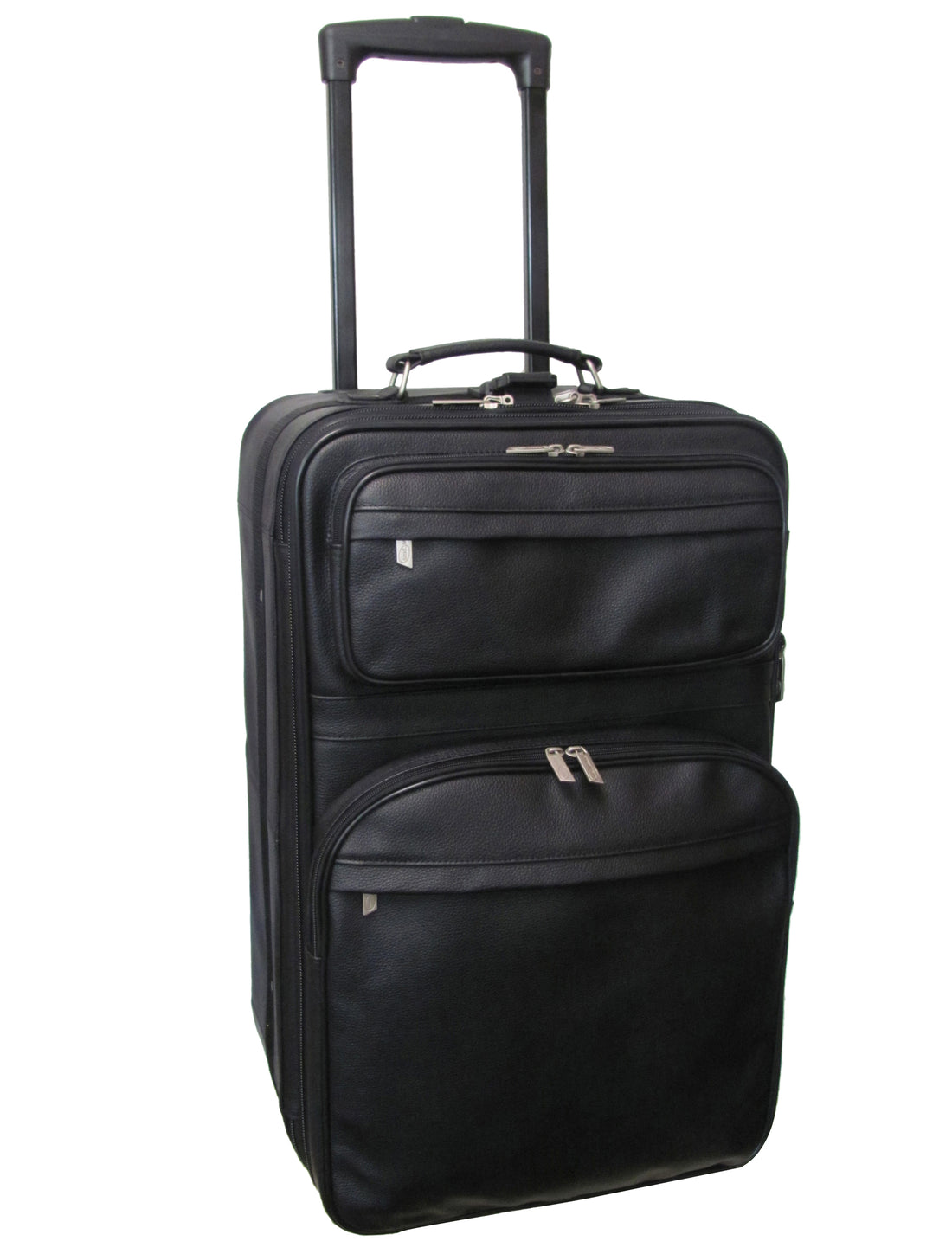 Amerileather Black Leather Luggage 3-piece Collection (#3106-0)