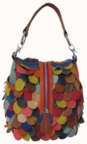 Amerileather Rainbow Feesh Purse (#1761-9)