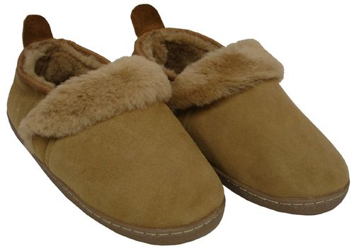 Double Faced Sheepskin Outdoor Travel Slippers (#262)