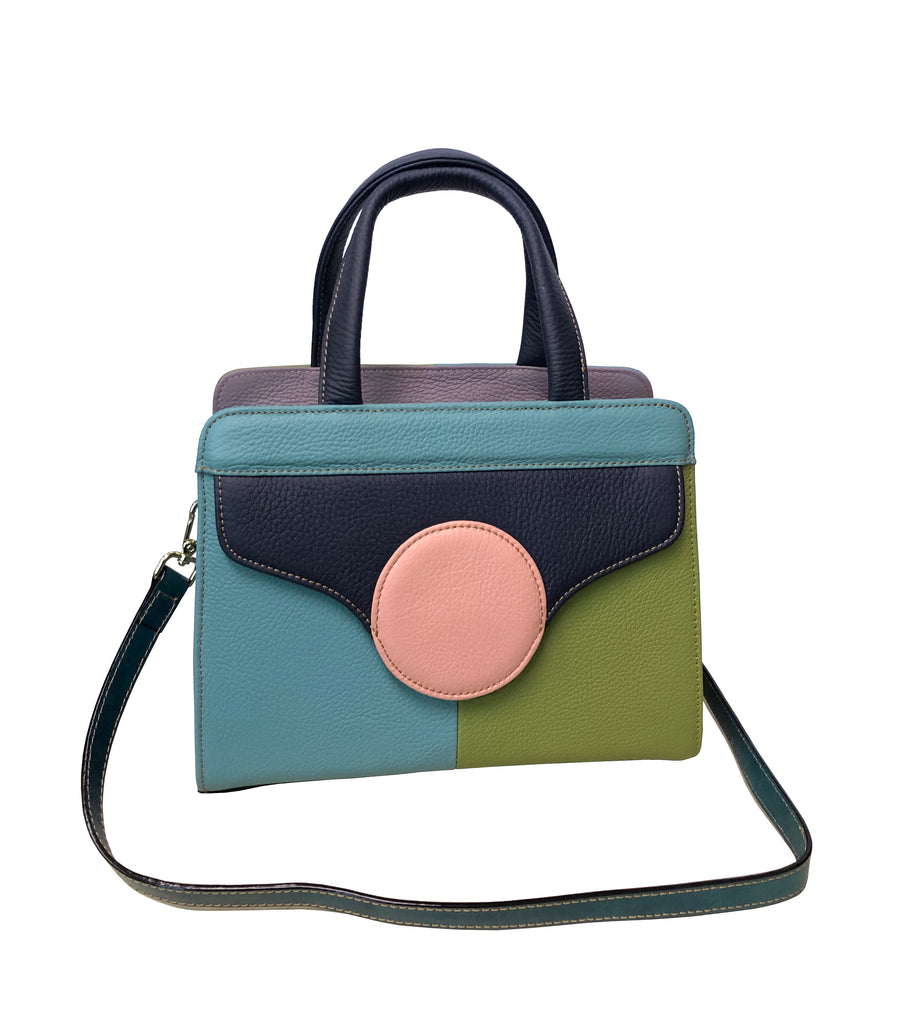 Amerileather Arlene Leather Handbag (#1259-123)