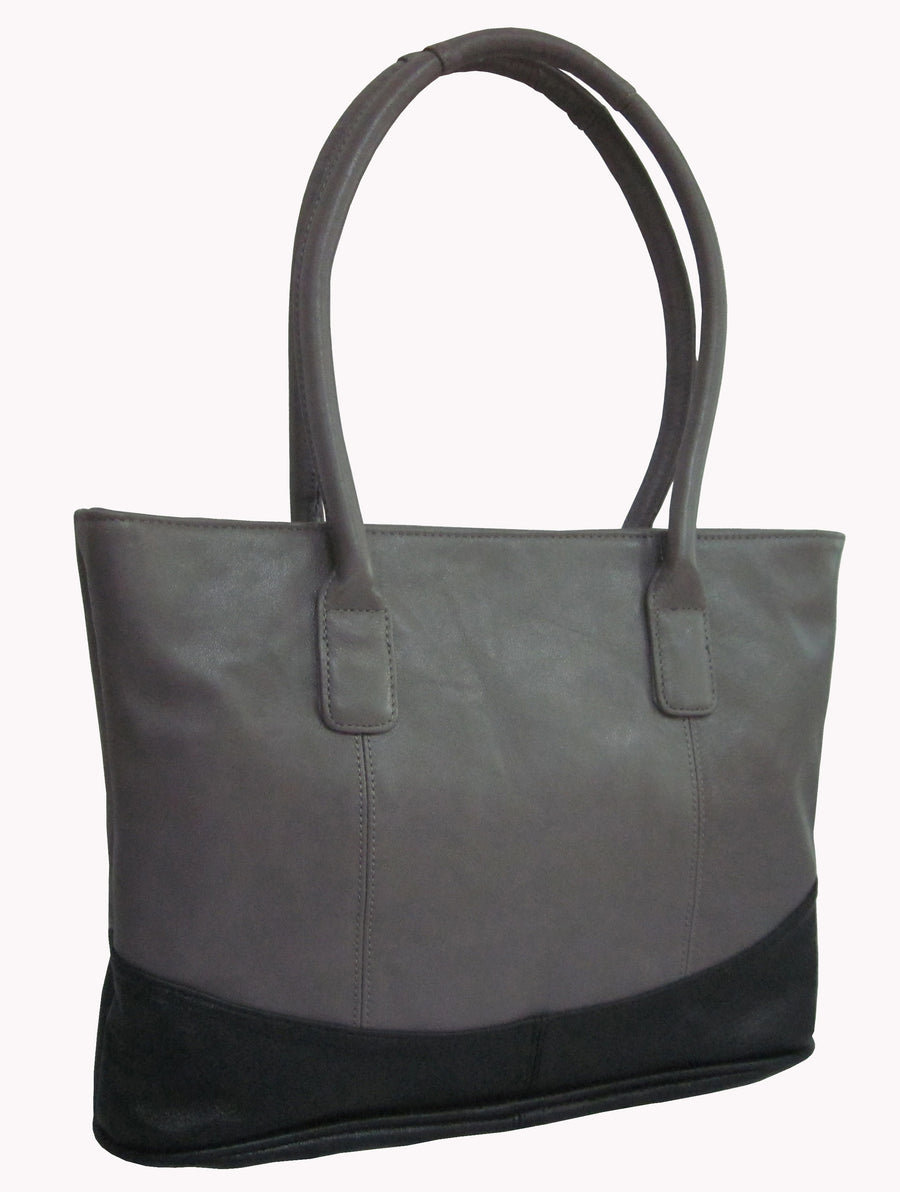 Casual Leather Handbag (#1827)