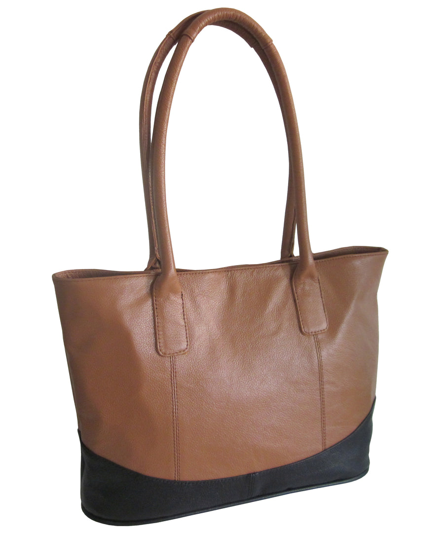 Casual Leather Handbag (#1827)