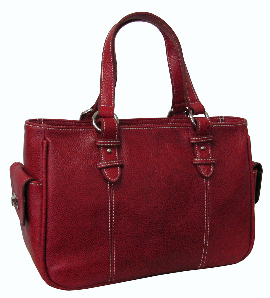 Sophisticated Leather Shopper Bag (#1831-045)