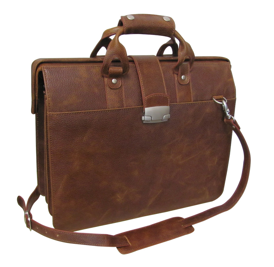 Leather Doctor's Carriage Bag (#1842-04)