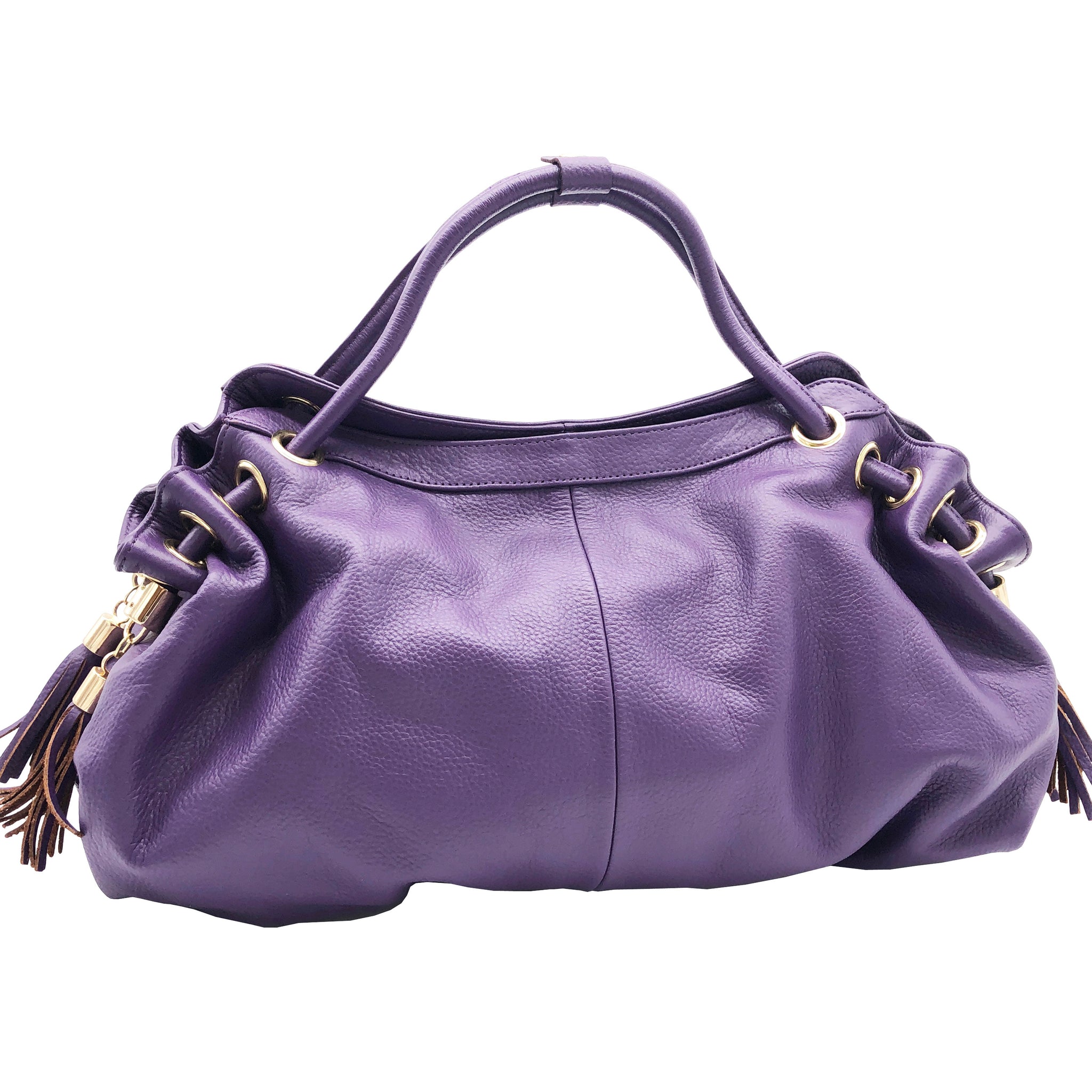 Musette Leather Handbag (#1899-0289)
