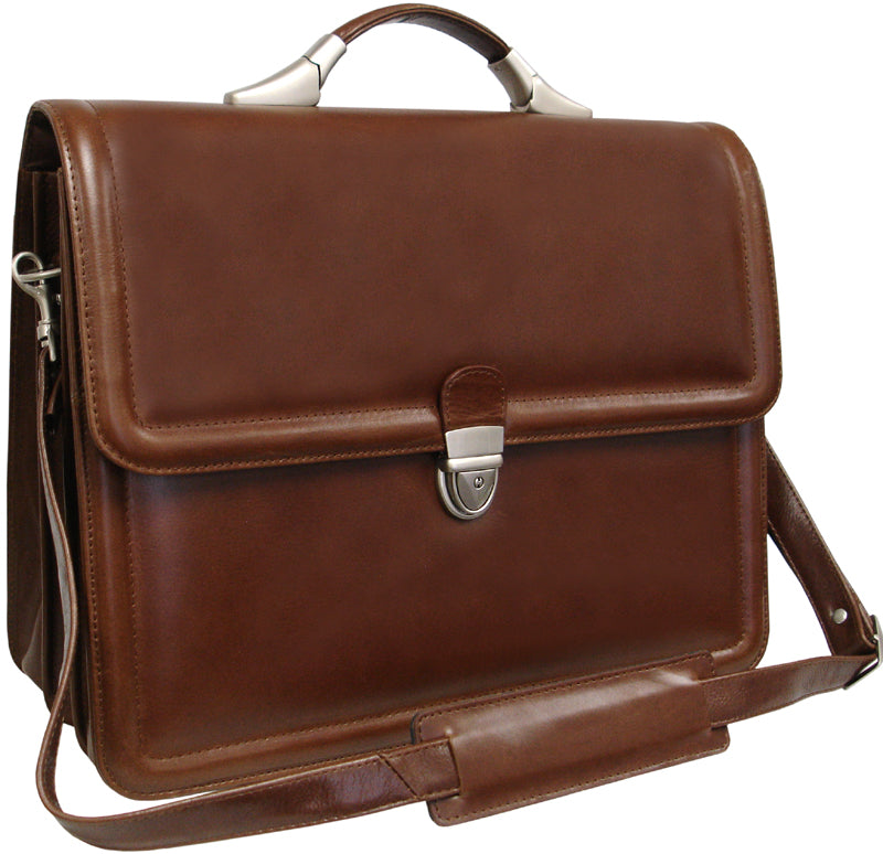 APC Savvy Leather Executive Briefcase (#2840-02)