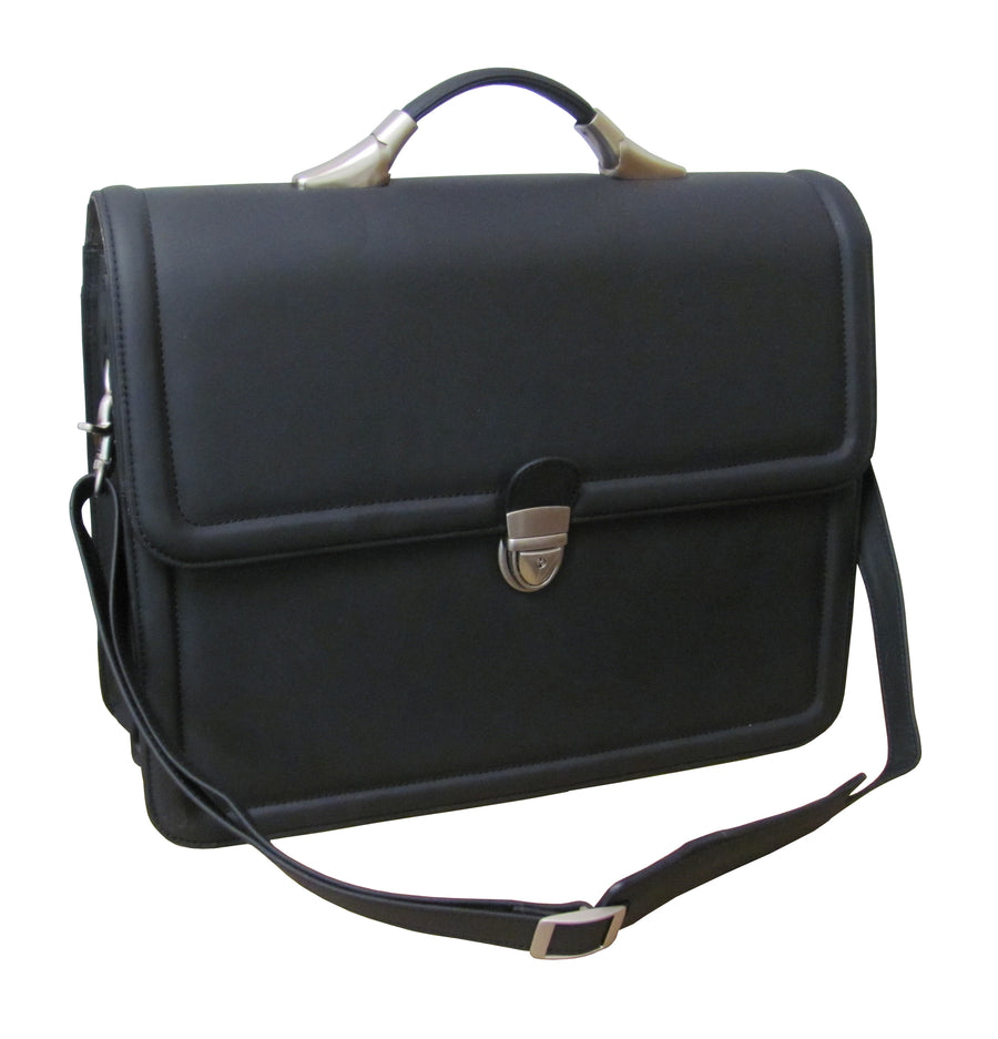 APC Savvy Leather Executive Briefcase (#2840-02)