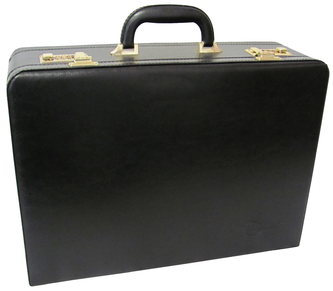 Amerileather Expandable Executive Faux Leather Attache Case (289389)