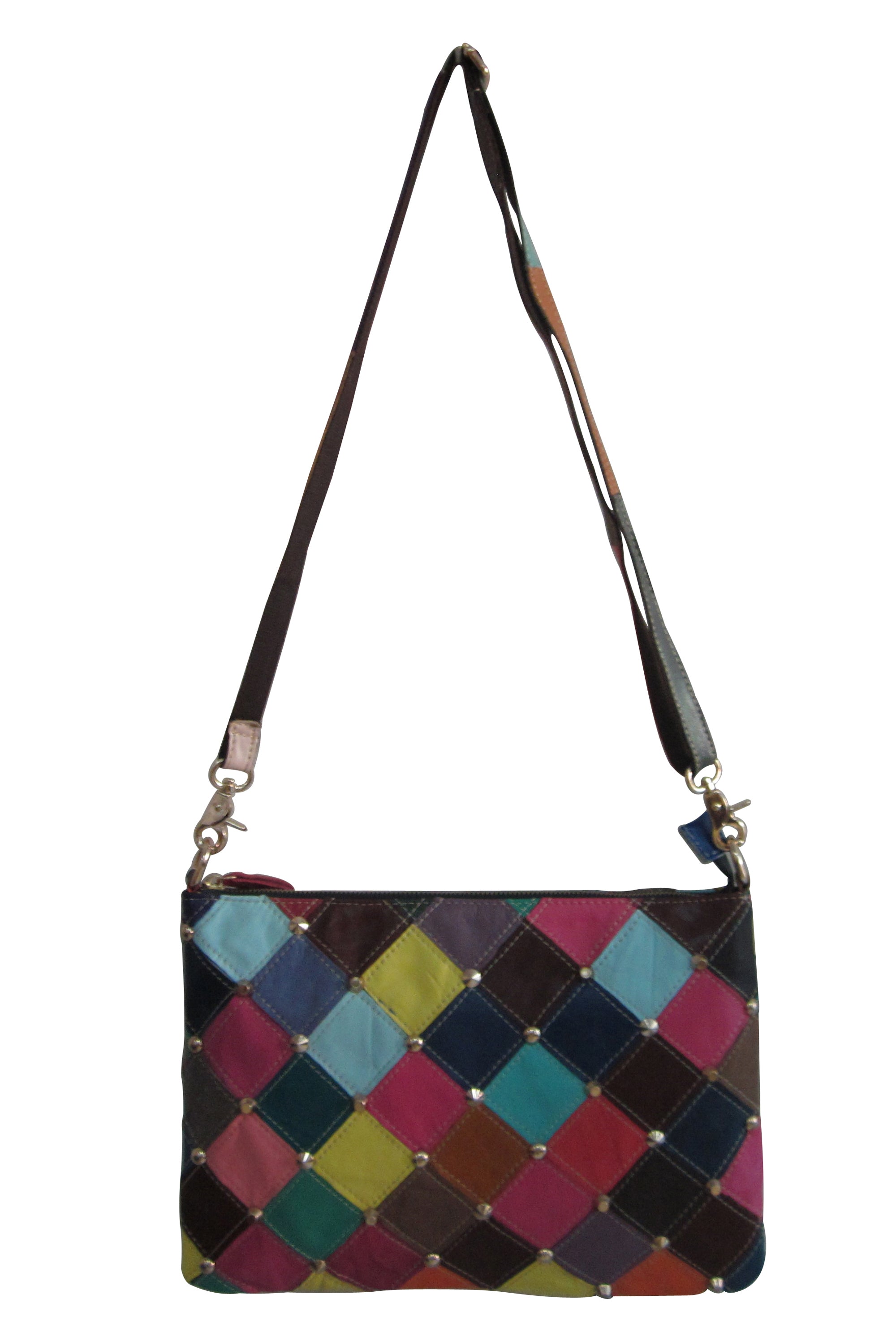 Amerileather Zigzagger Shoulder Bag (#535-079)