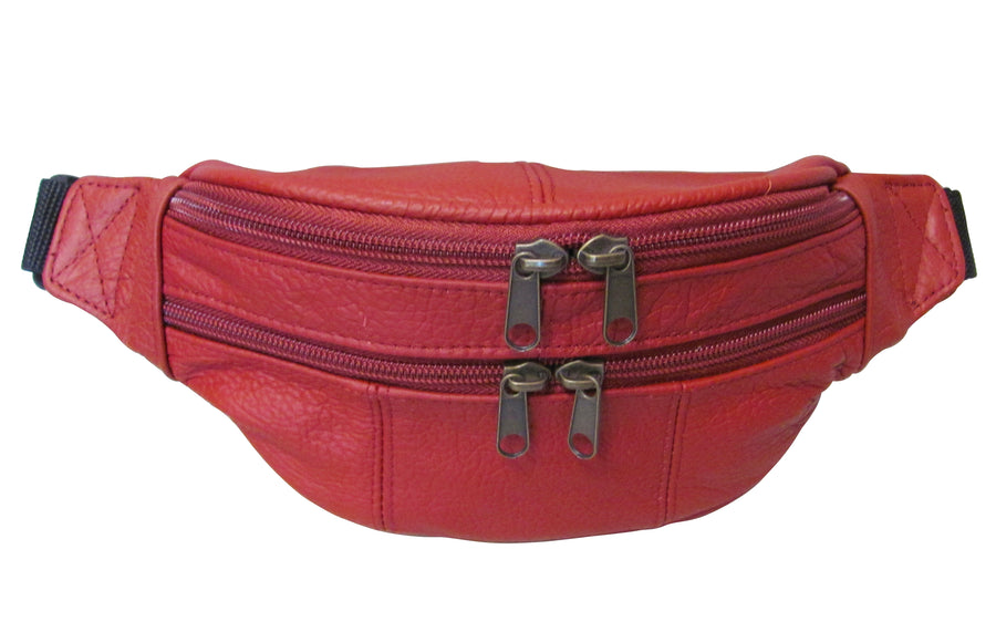 Assorted Leather Fanny Packs (#7310)
