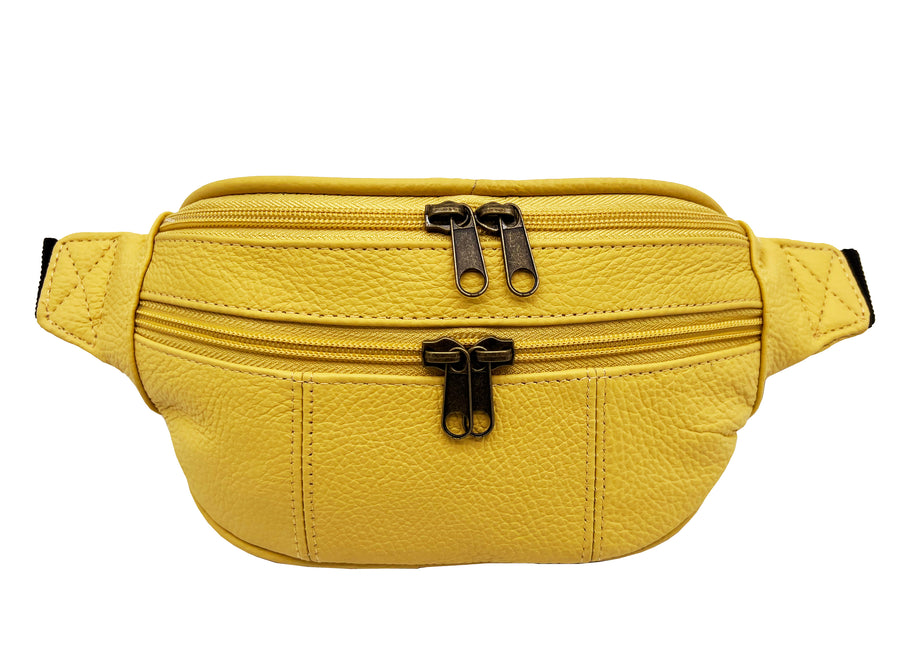 Assorted Leather Fanny Packs (#7313)